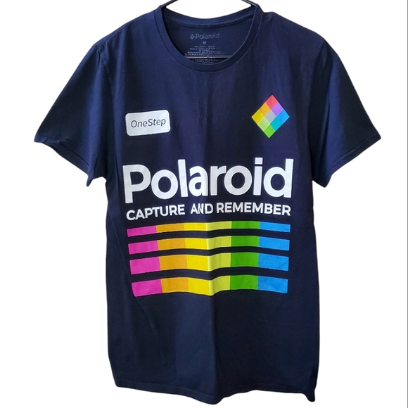 Urban Outfitters Other - 🥳HP!🥳 Urban Outfitters | 'Polaroid One Step' Vintage Rainbow Logo Shirt • M •